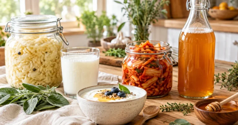 Probiotiques naturels : ce que dit la science des fermentés