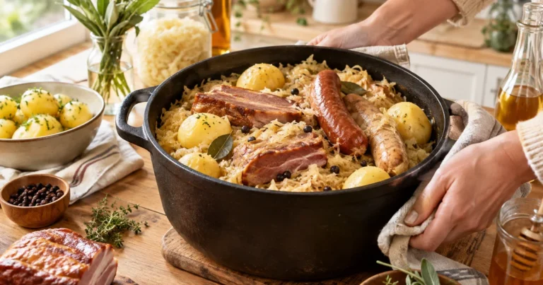 Cuisson de la choucroute crue : temps, méthodes et recette
