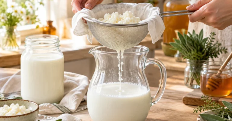 Kéfir de lait maison : recette facile et conseils pour réussir