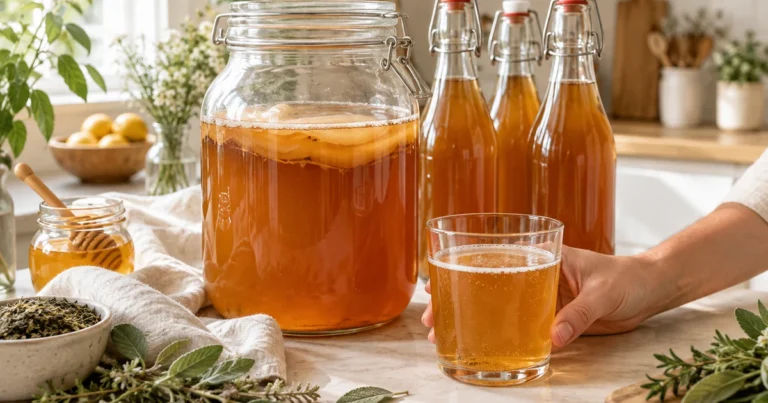 Kombucha et alcool : dangers réels, grossesse et précautions
