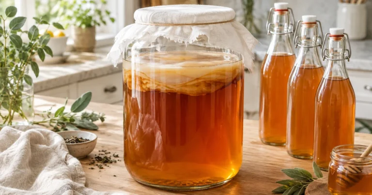 Recette kombucha maison : la méthode complète pas à pas