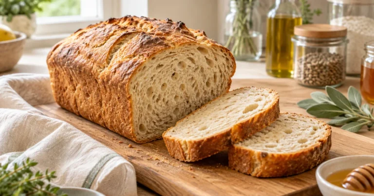 Pain au levain sans pétrissage : la recette la plus simple