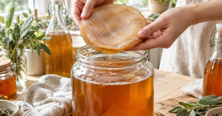 SCOBY (mère de kombucha) : l’obtenir, le faire et le garder